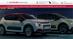 Desktop Screenshot of citroen-saintlouis.com